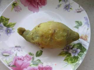 炸红薯丸子的做法步骤:3