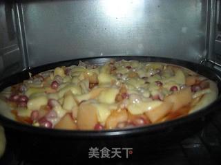 水果比萨的做法步骤:15