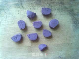 紫薯奶酪球的做法步骤:2
