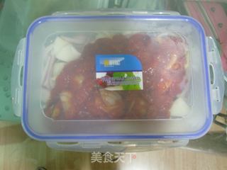 微波版泰式酱蒸鲈鱼的做法步骤：9