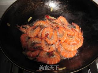 芝麻蚝油苦丁虾的做法步骤:9