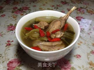 润秋燥——酸菜老鸭汤的做法步骤:12