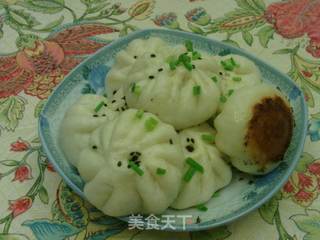 卷心菜生煎包的做法步骤:11