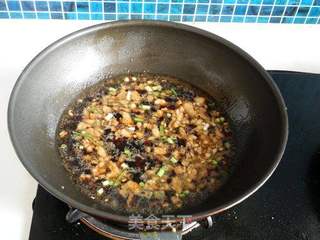 鲁菜精品----肉末海参的做法步骤:7