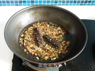 鲁菜精品----肉末海参的做法步骤:8