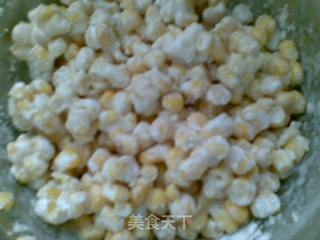 简易美味经典小吃——黄金玉米烙的做法步骤:3