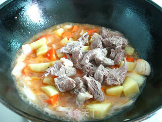 红酒烩牛肉的做法步骤:14