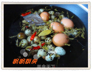 入味的五香茶叶蛋!的做法步骤:3