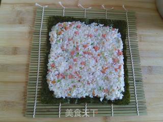 紫菜包饭的做法步骤:7