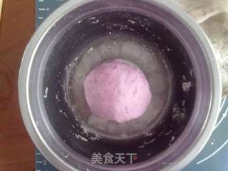 紫薯馒头的做法步骤:6