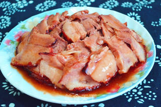 梅菜扣肉的做法步骤:7