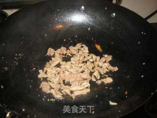 豆腐丝炒肉的做法步骤：4