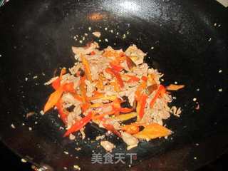豆腐丝炒肉的做法步骤：6