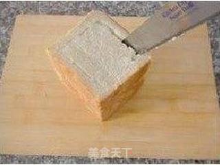 餐厅名气甜点在家做----【蜂蜜厚多士】的做法步骤:3