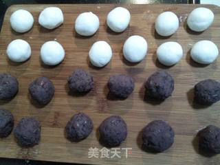 冰皮月饼(豆沙陷)的做法步骤:3