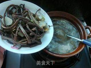 木瓜鳝鱼的做法步骤:7