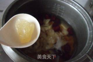 南瓜红枣百合汤的做法步骤:7
