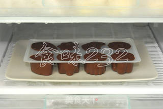 蔓越莓巧克力月饼的做法步骤:13