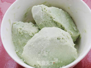 抹茶冰淇淋的做法步骤:6