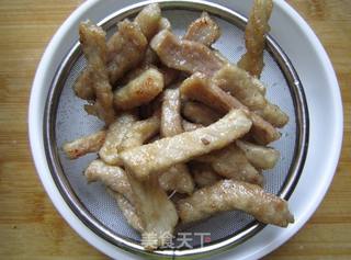 糖醋里脊的做法步骤:9