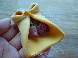南瓜花饺的做法步骤:15