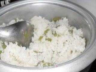 豇豆饭的做法步骤:9