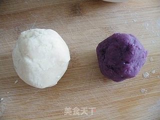 夏秋凑热闹--------芸豆紫薯糕的做法步骤:8