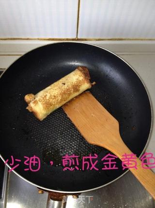 简易版热狗+被蛋卷的做法步骤:12