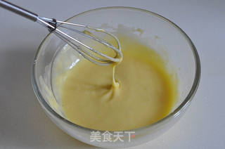 香葱肉松蛋糕卷的做法步骤:2