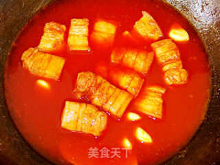 心蓝手制私房菜【秀色酱炆肉】——爱无能的做法步骤:7