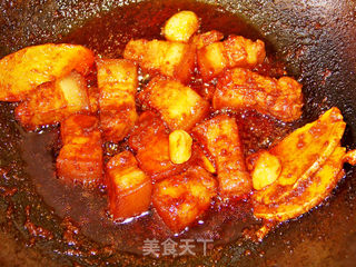 心蓝手制私房菜【秀色酱炆肉】——爱无能的做法步骤:8