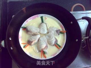 芙蓉鱼卷的做法步骤：8