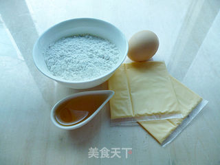 芝士糯米饼的做法步骤：1