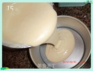 小鱼牌戚风蛋糕的做法步骤:15