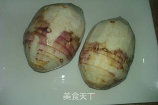 风味小吃——炸香芋片的做法步骤：1