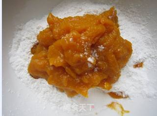 南瓜黑芝麻汤圆的做法步骤:9