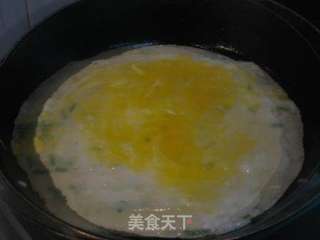 鸡蛋饼的做法步骤：5