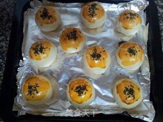 苏式月饼--蛋黄酥的做法步骤:17