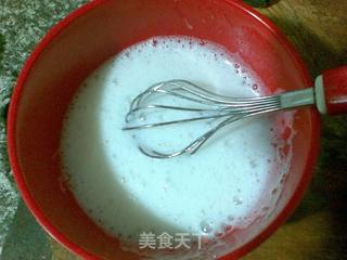 不用奶油和凝固剂的慕斯美味——鸳鸯巧克力慕斯的做法步骤:5