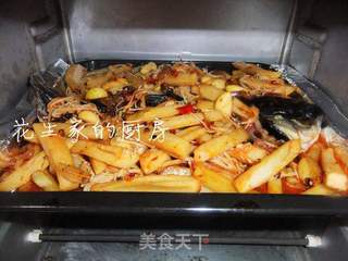 香辣豆豉烤鱼的做法步骤：11