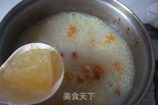 南瓜小米粥的做法步骤:7