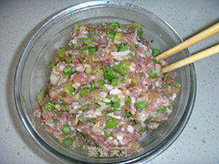 猪肉豆角馅饼的做法步骤:7