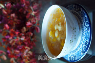 南瓜银耳莲子羹的做法步骤:7