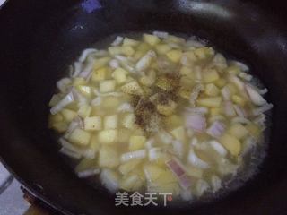 简单家庭式土豆浓汤的做法步骤:7