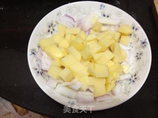 简单家庭式土豆浓汤的做法步骤:4