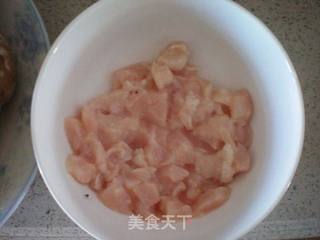 口蘑盅——什锦鸡丁的做法步骤：3