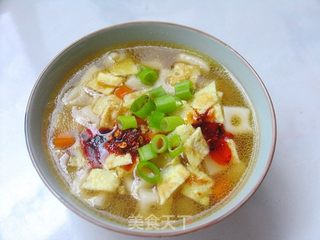 西北特色面食——酸汤窝窝面的做法步骤:17
