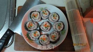 紫菜包饭的做法步骤:6