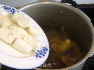 山药香菇草鸡汤的做法步骤:4