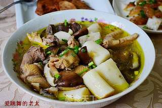 山药香菇草鸡汤的做法步骤:7